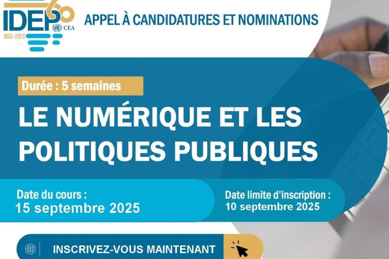 Le numérique et les politiques publiques - Appel à candidatures et nominations