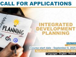 Online Course on Integrated Development Planning